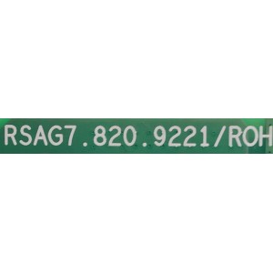 MAIN FUENTE PARA SMART TV HISENSE 4K (3840 x 2160) CON LED / NUMERO DE PARTE 272059 / RSAG7.820.9221/ROH / ZMZ2183402S / 3TE50G20051F / 264148 / MODELO 50R6090G5 50A6109FU